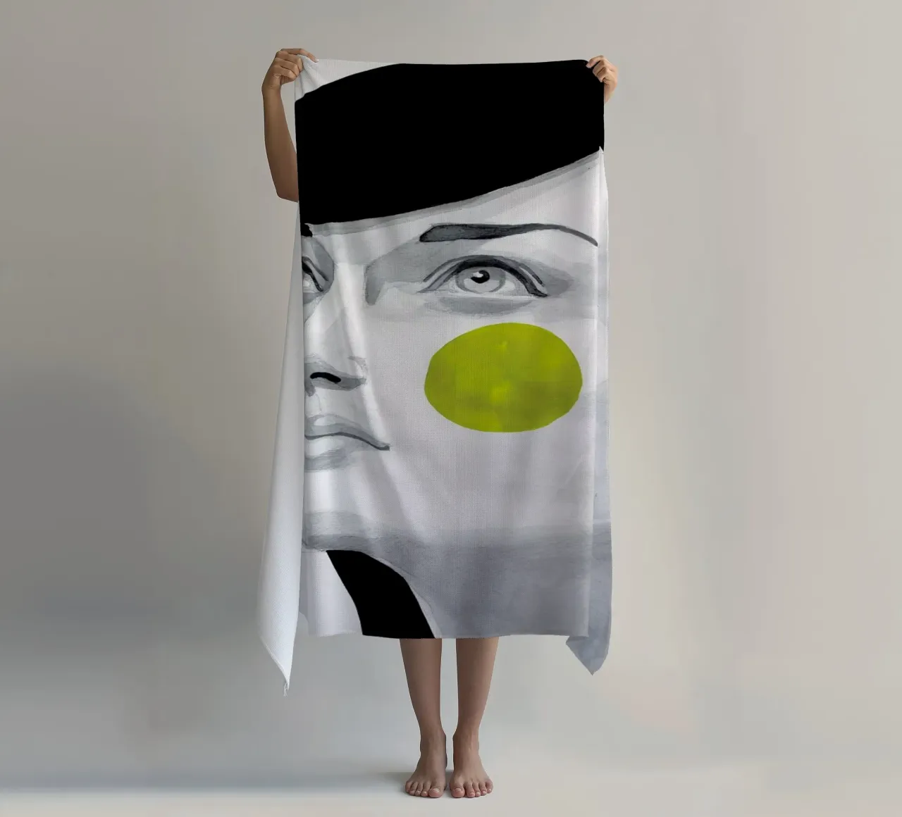 Hope beach towel by Rebekka
