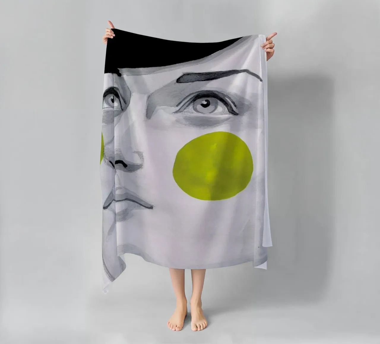 Hope beach towel by Rebekka