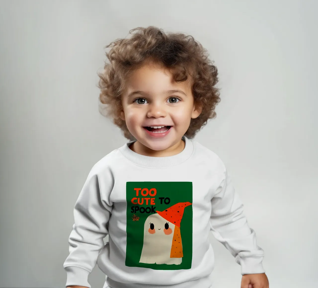 Too Cute To Spook (Version 2) felpa neonato da treechild