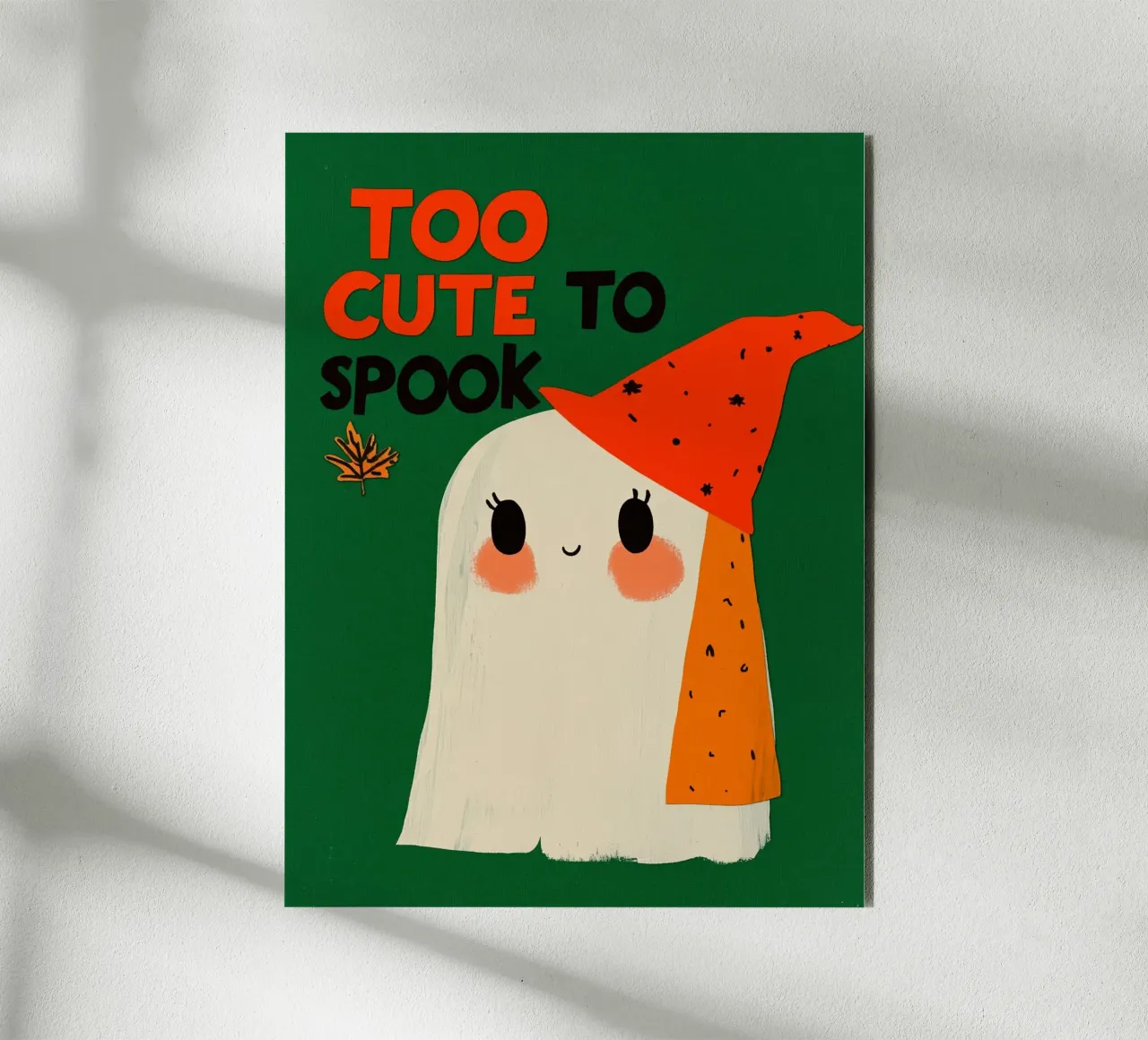 Too Cute To Spook (Version 2) alluminio dibond da treechild
