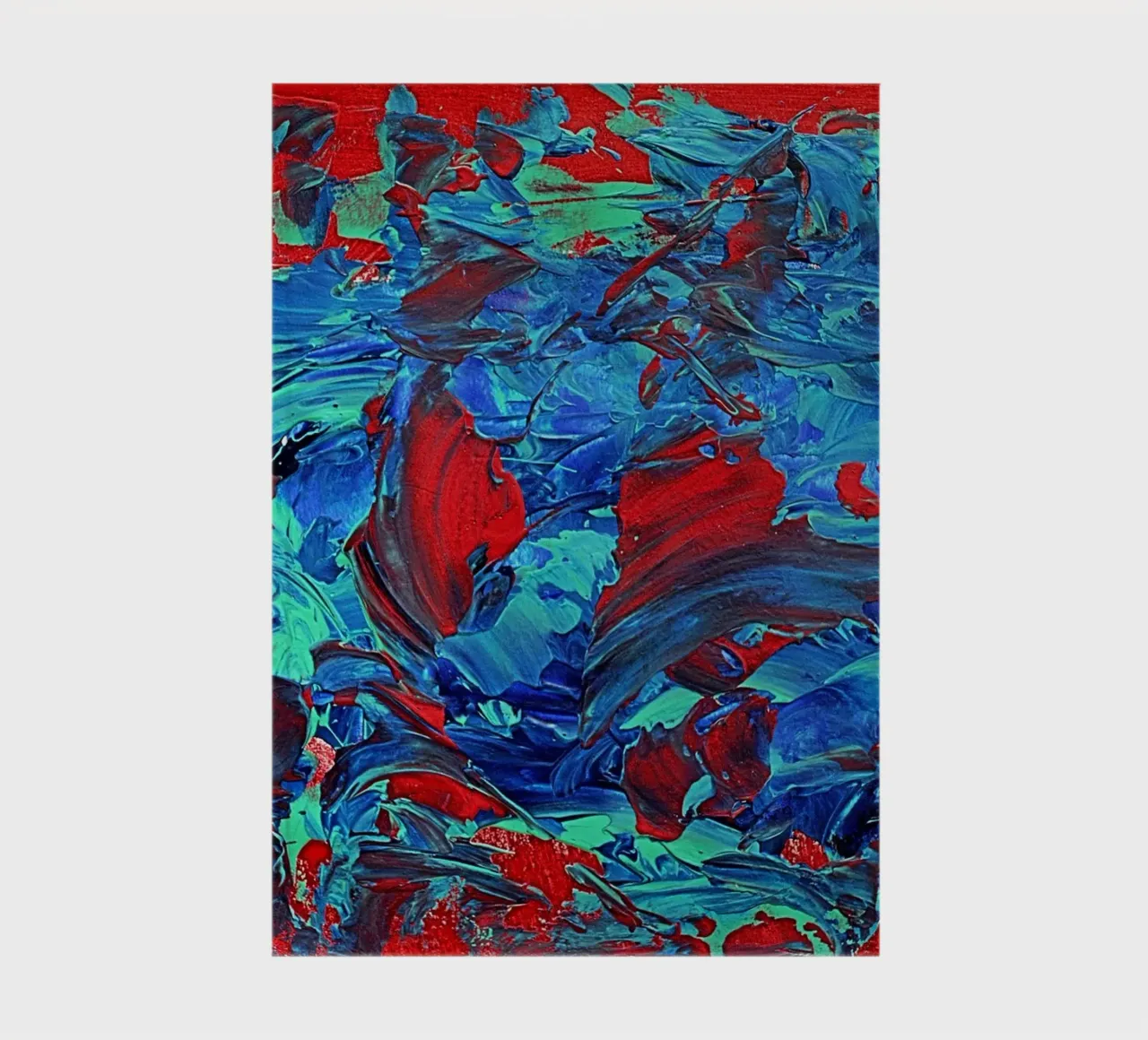 IDEAL GIFT 18 notebook by Thierry Vobmann Abstract painting