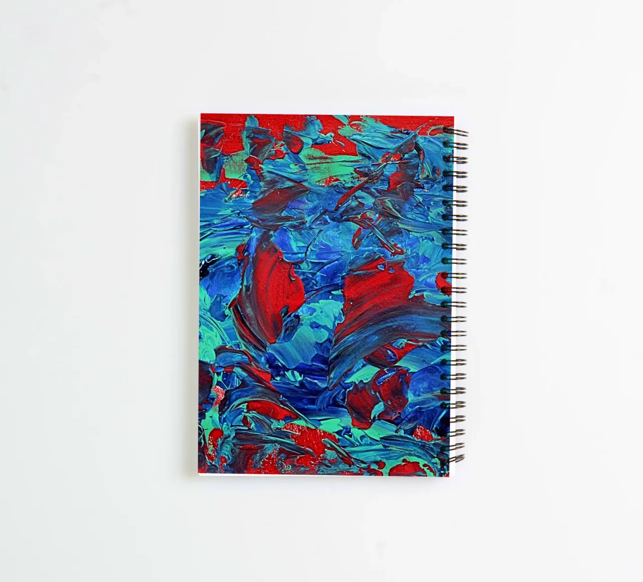 IDEAL GIFT 18 spiral notebook by Thierry Vobmann Abstract painting