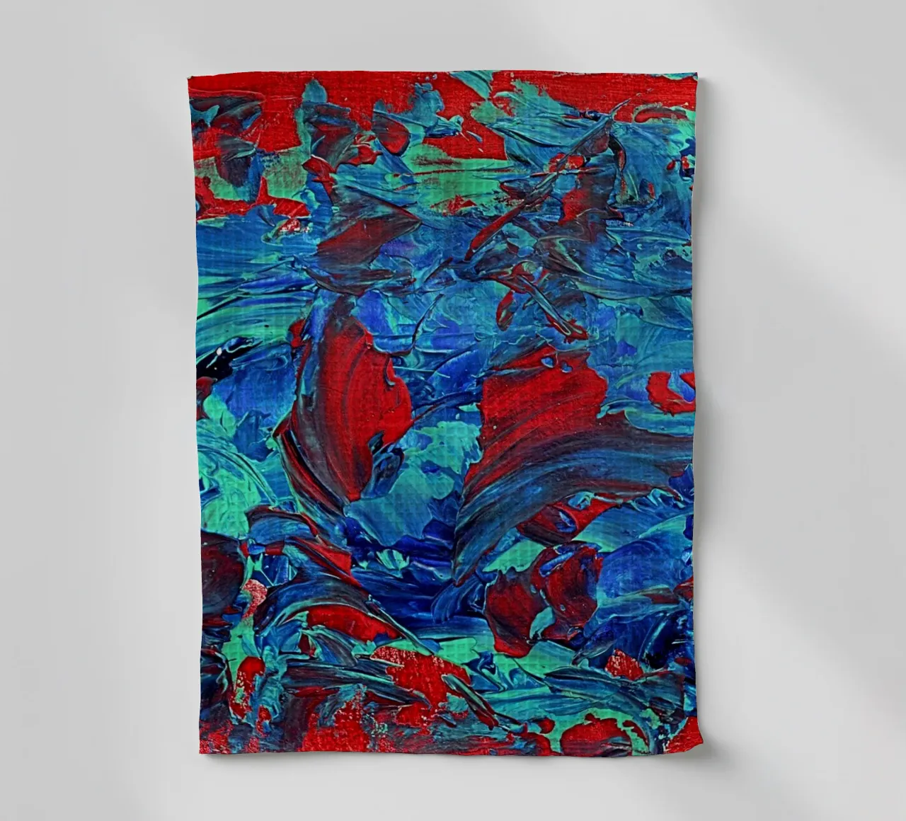 IDEAL GIFT 18 tea towel by Thierry Vobmann Abstract painting