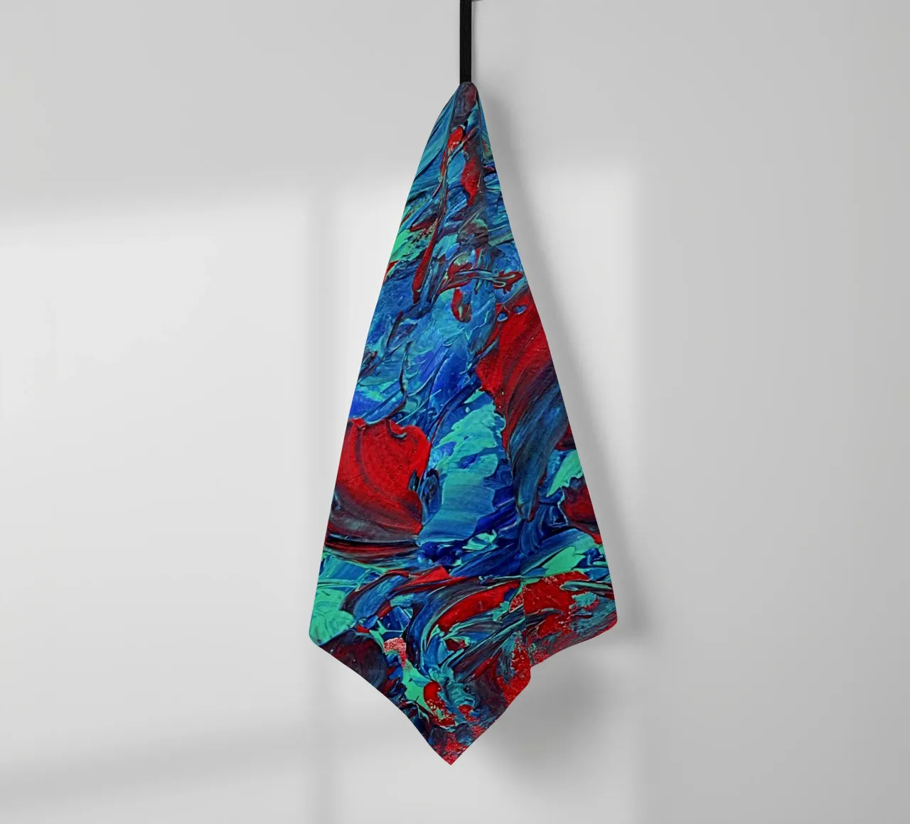 IDEAL GIFT 18 tea towel by Thierry Vobmann Abstract painting