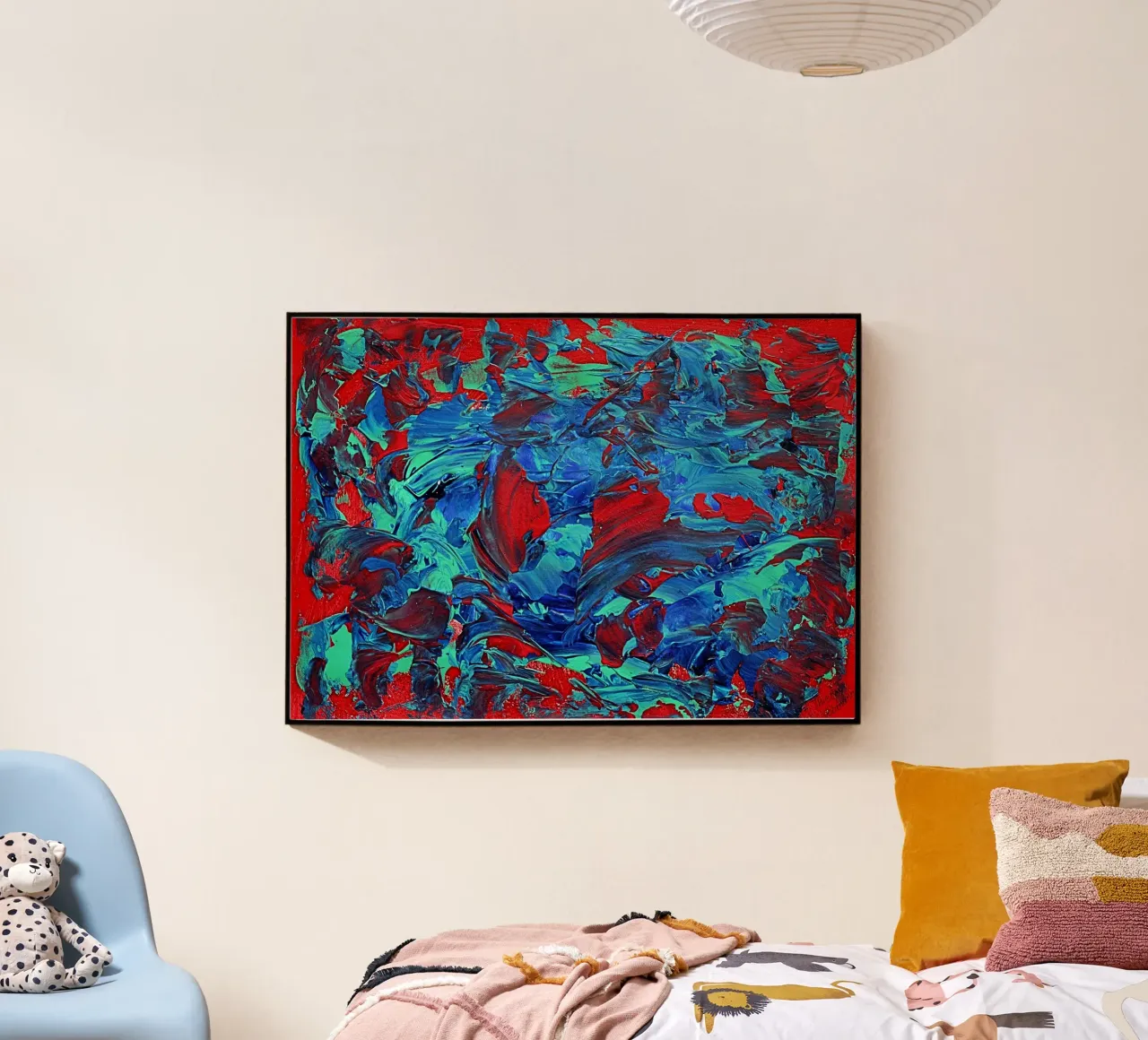 IDEAL GIFT 18 plexiglass da Thierry Vobmann Abstract painting