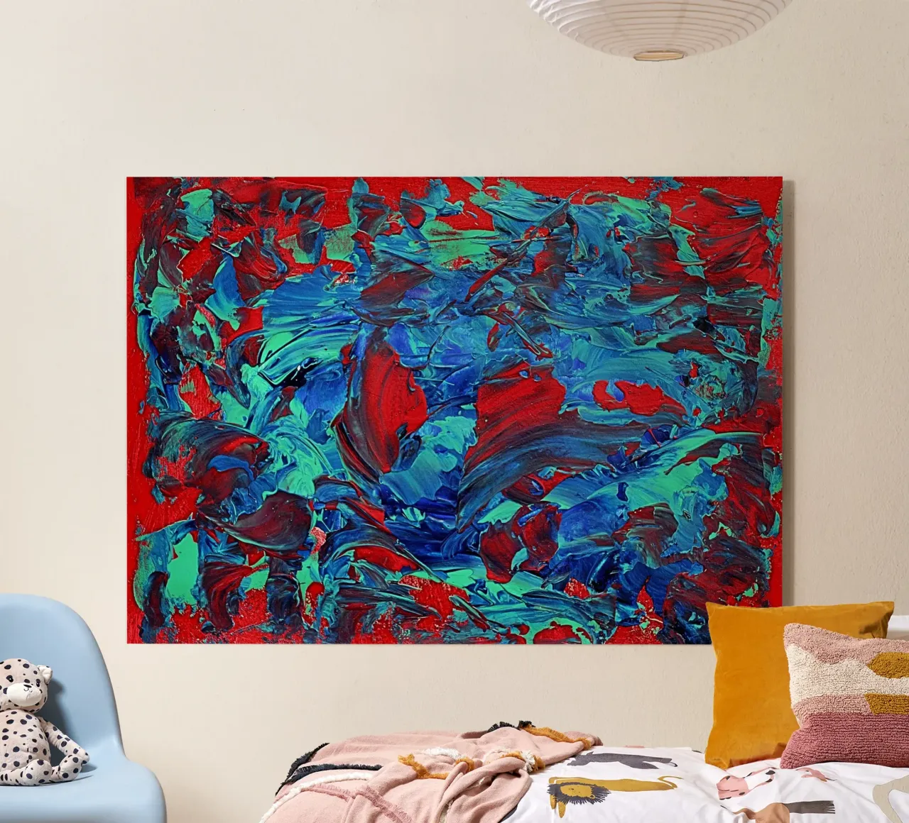 IDEAL GIFT 18 plexiglass da Thierry Vobmann Abstract painting