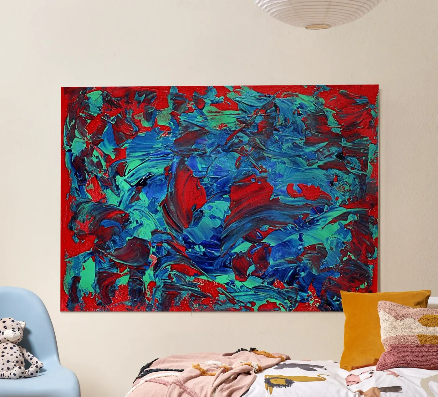 IDEAL GIFT 18 poster da Thierry Vobmann Abstract painting
