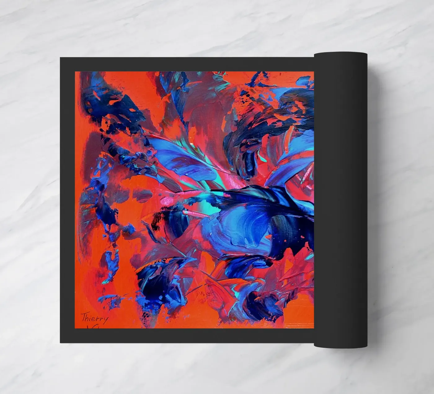 IDEAL GIFT 19 zerbino da Thierry Vobmann Abstract painting