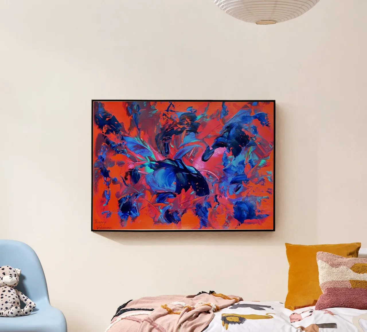 IDEAL GIFT 19 plexiglass da Thierry Vobmann Abstract painting