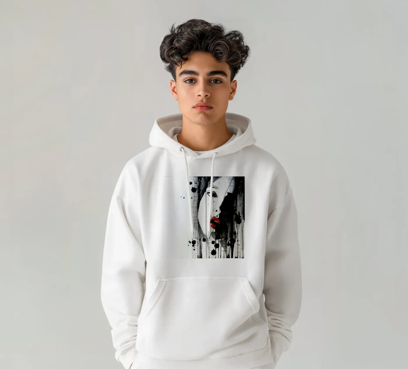 Doubt hoodie by Rebekka