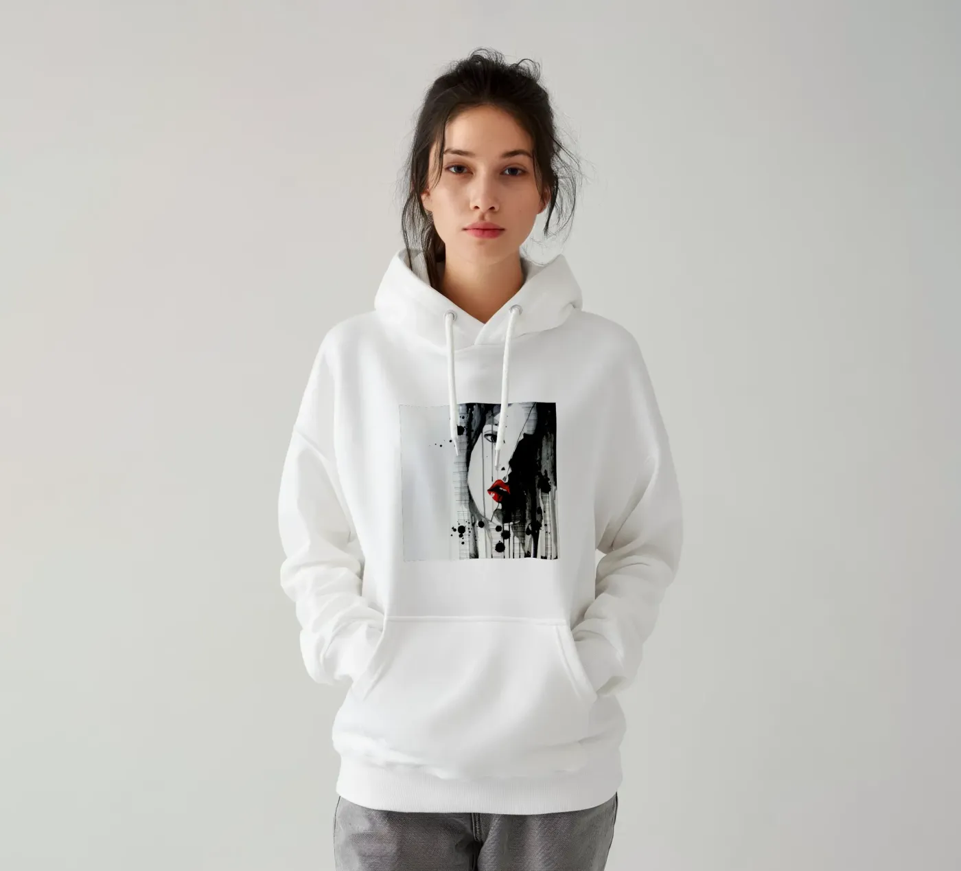 Doubt hoodie by Rebekka