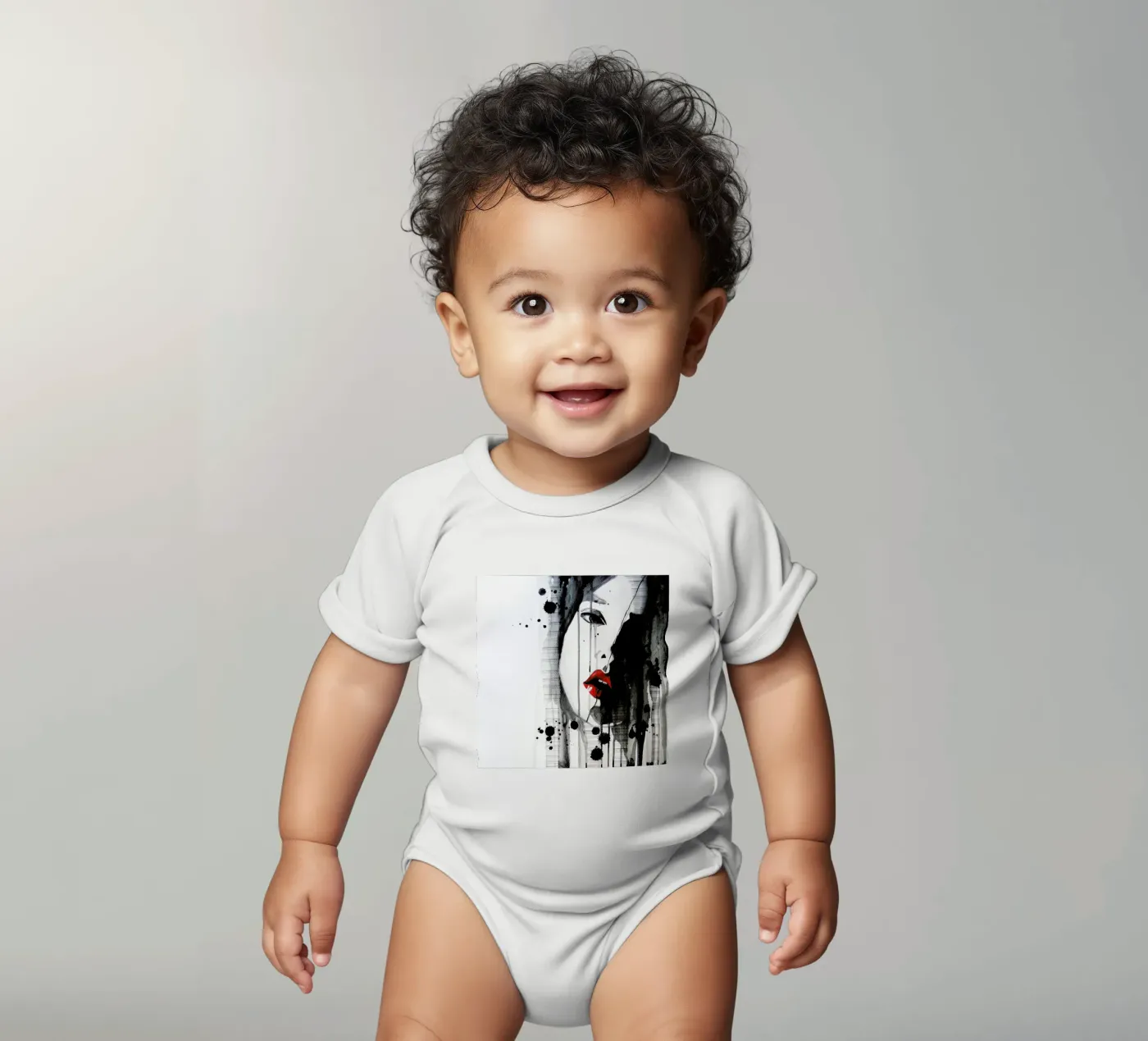 Doubt Kurzarm Babybody von Rebekka