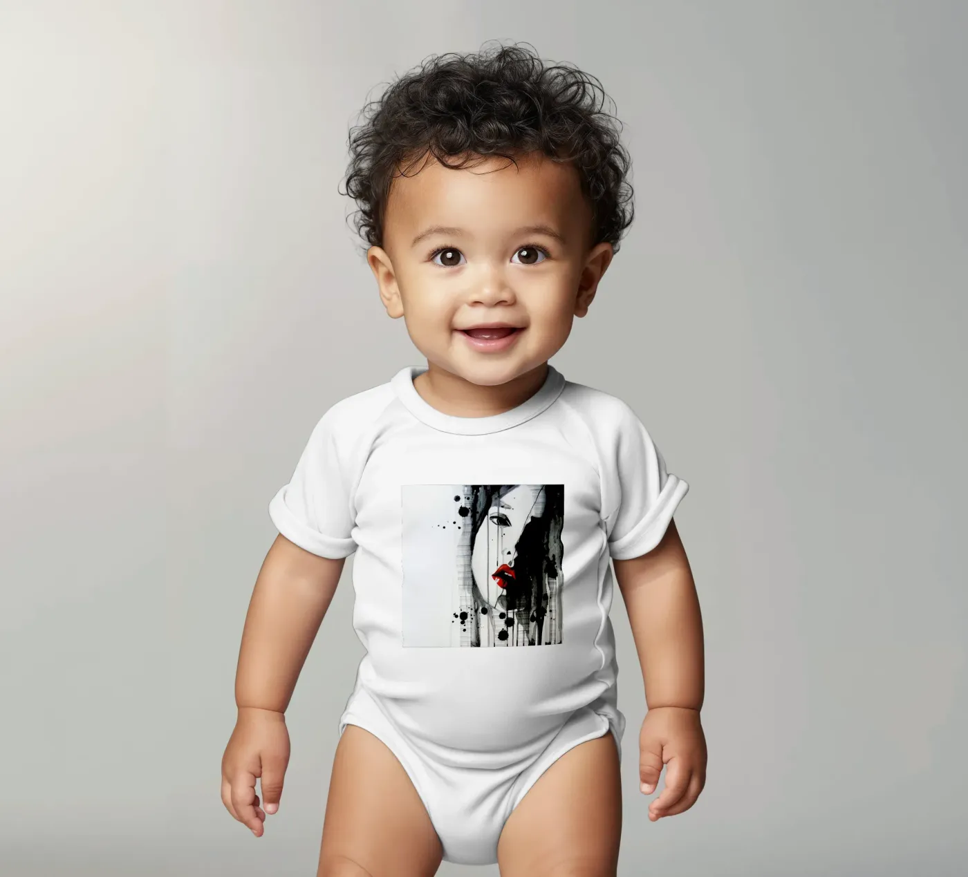 Doubt Kurzarm Babybody von Rebekka