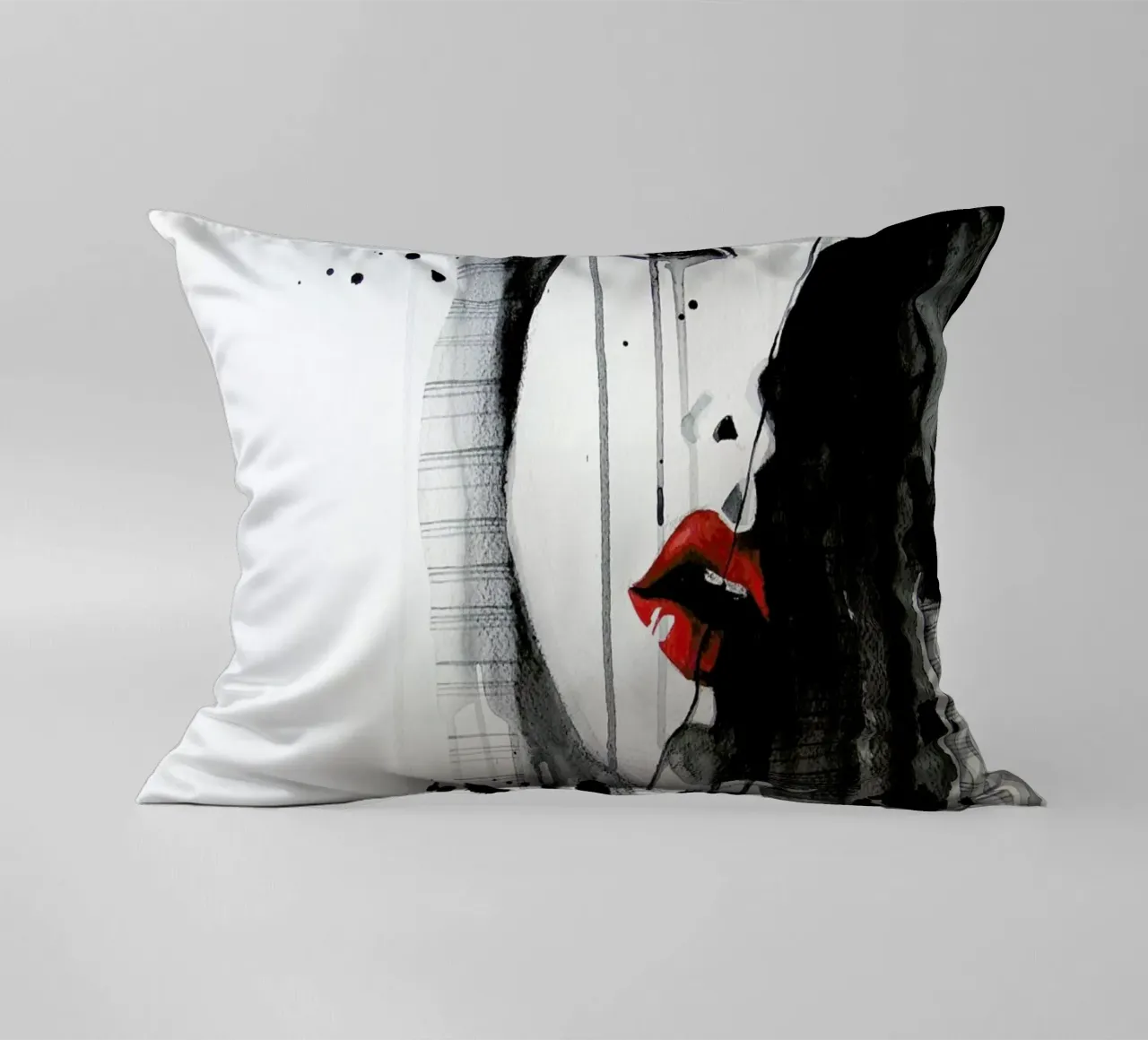 Doubt decorative cushion by Rebekka