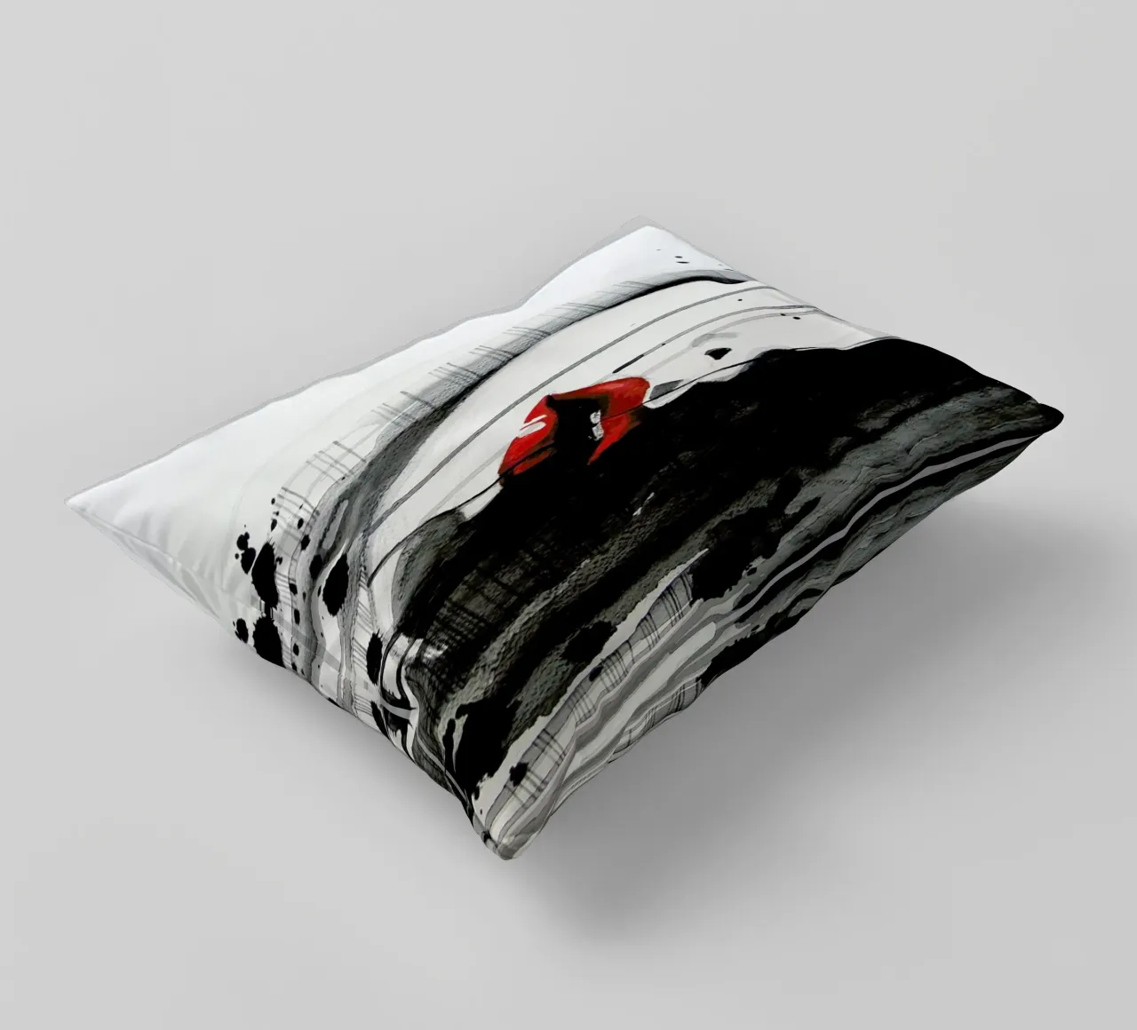 Doubt decorative cushion by Rebekka