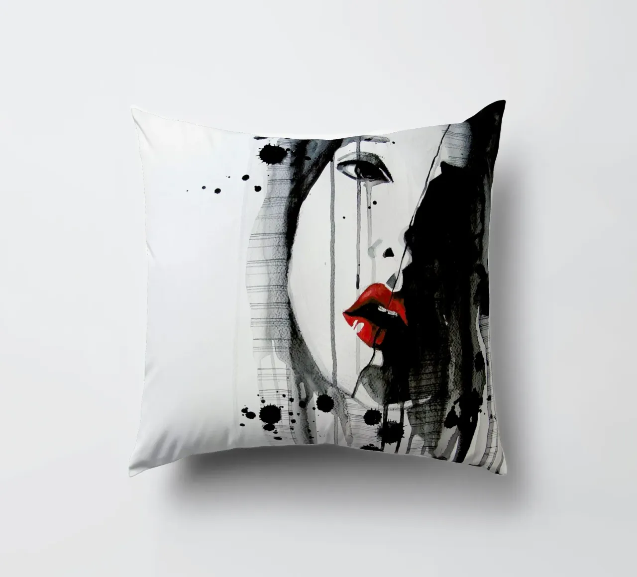 Doubt decorative cushion by Rebekka