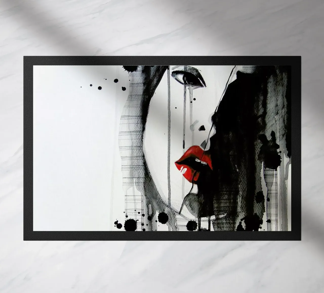 Doubt doormat by Rebekka