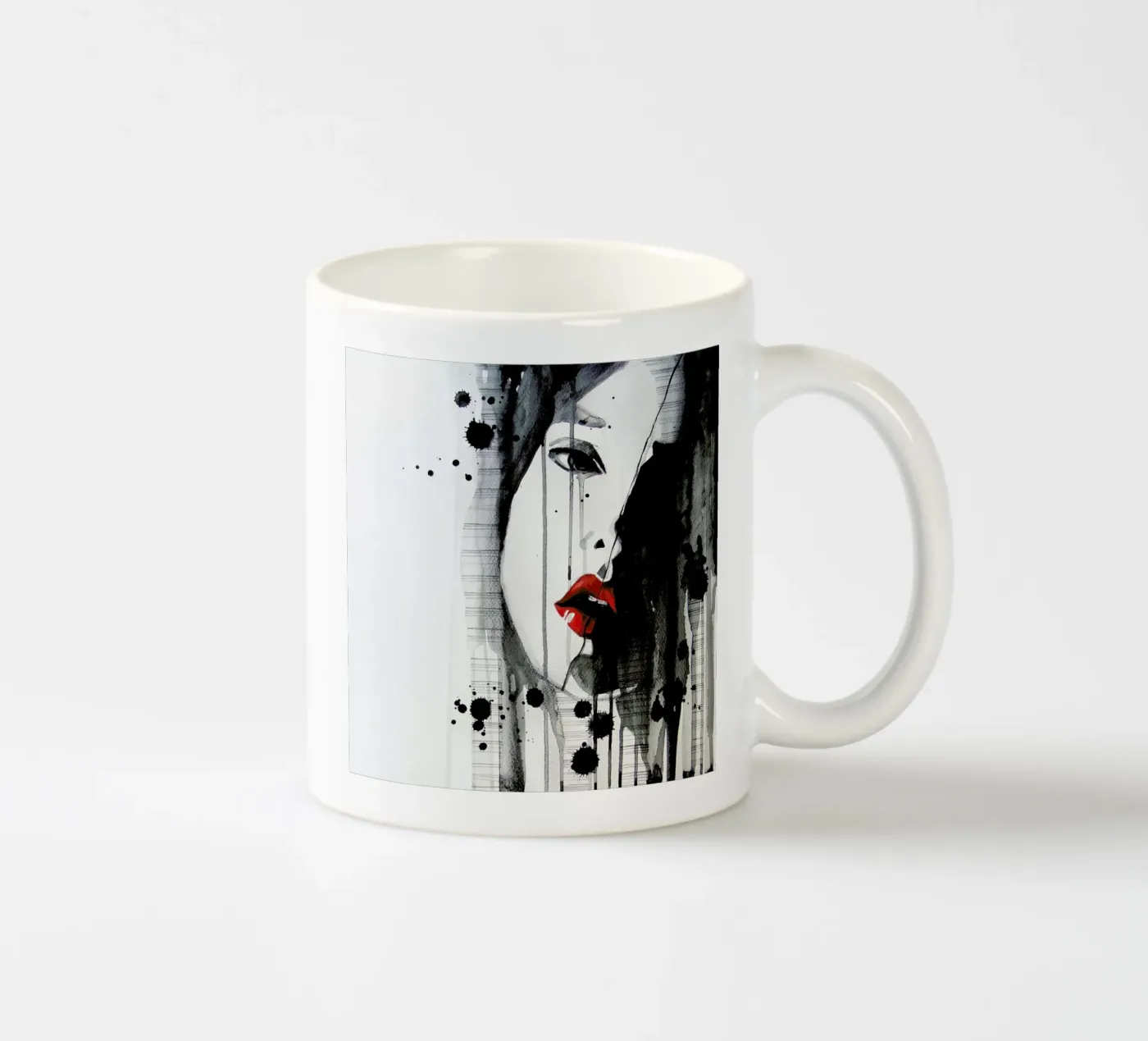 Doubt ceramic mug by Rebekka