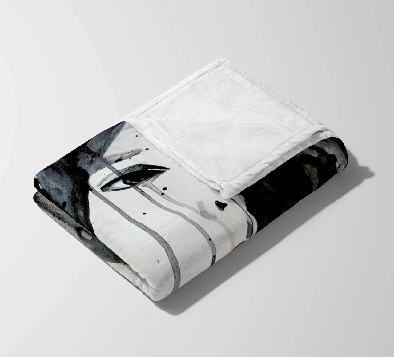 Doubt fleecedeken van Rebekka