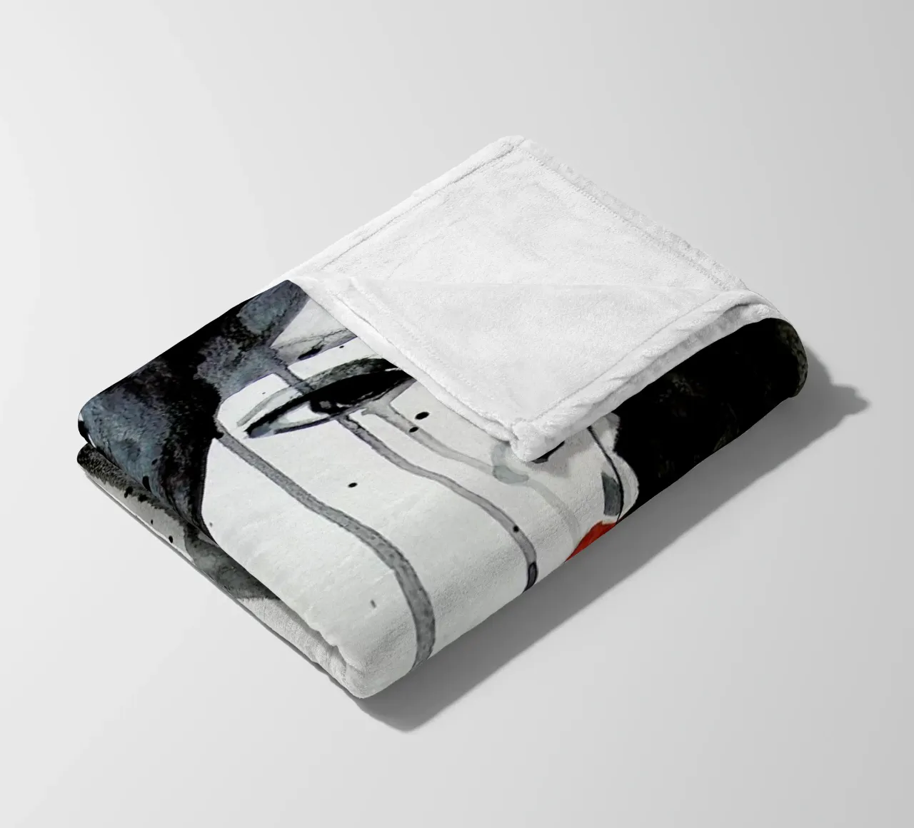 Doubt fleecedeken van Rebekka