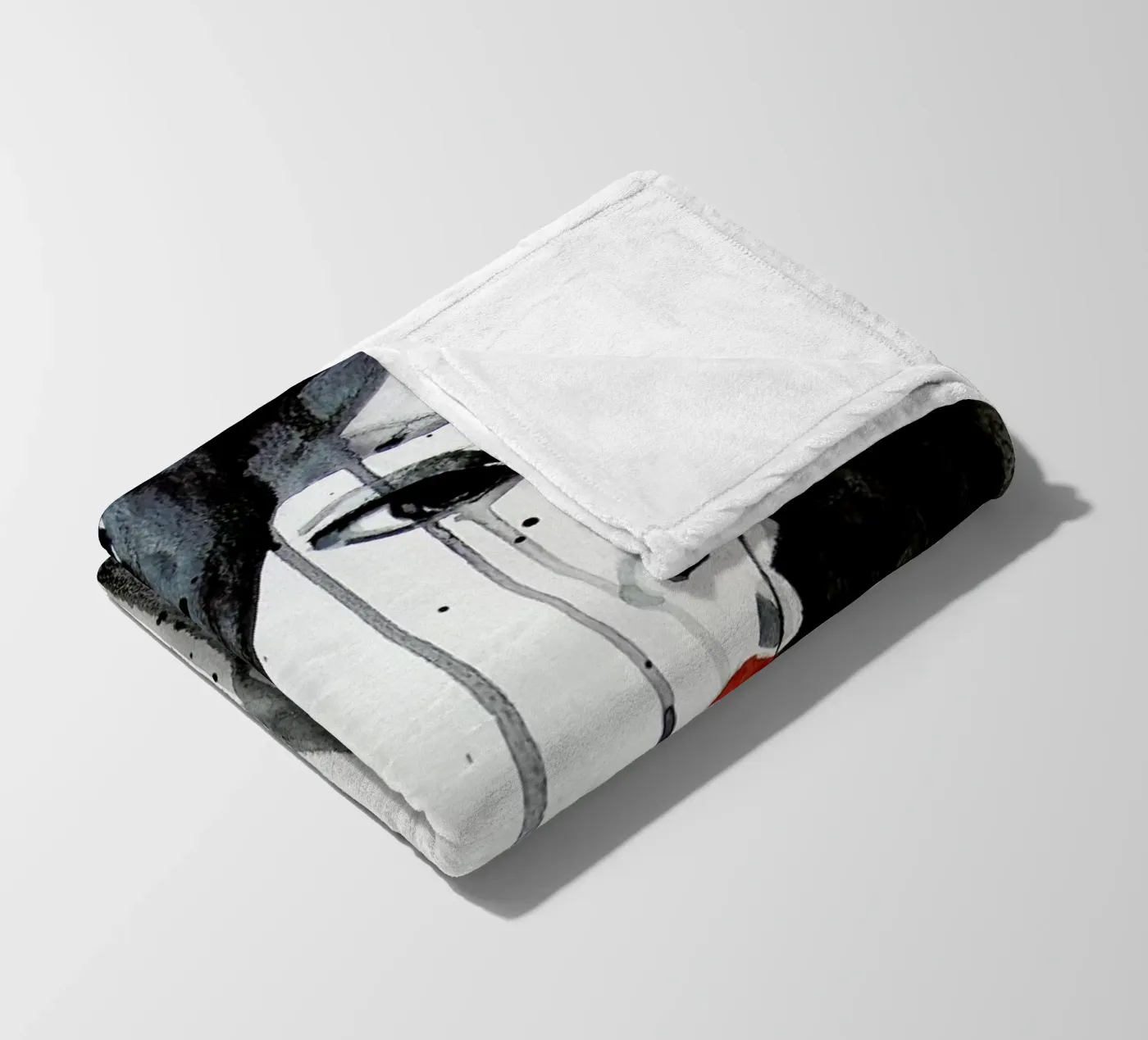 Doubt fleecedeken van Rebekka