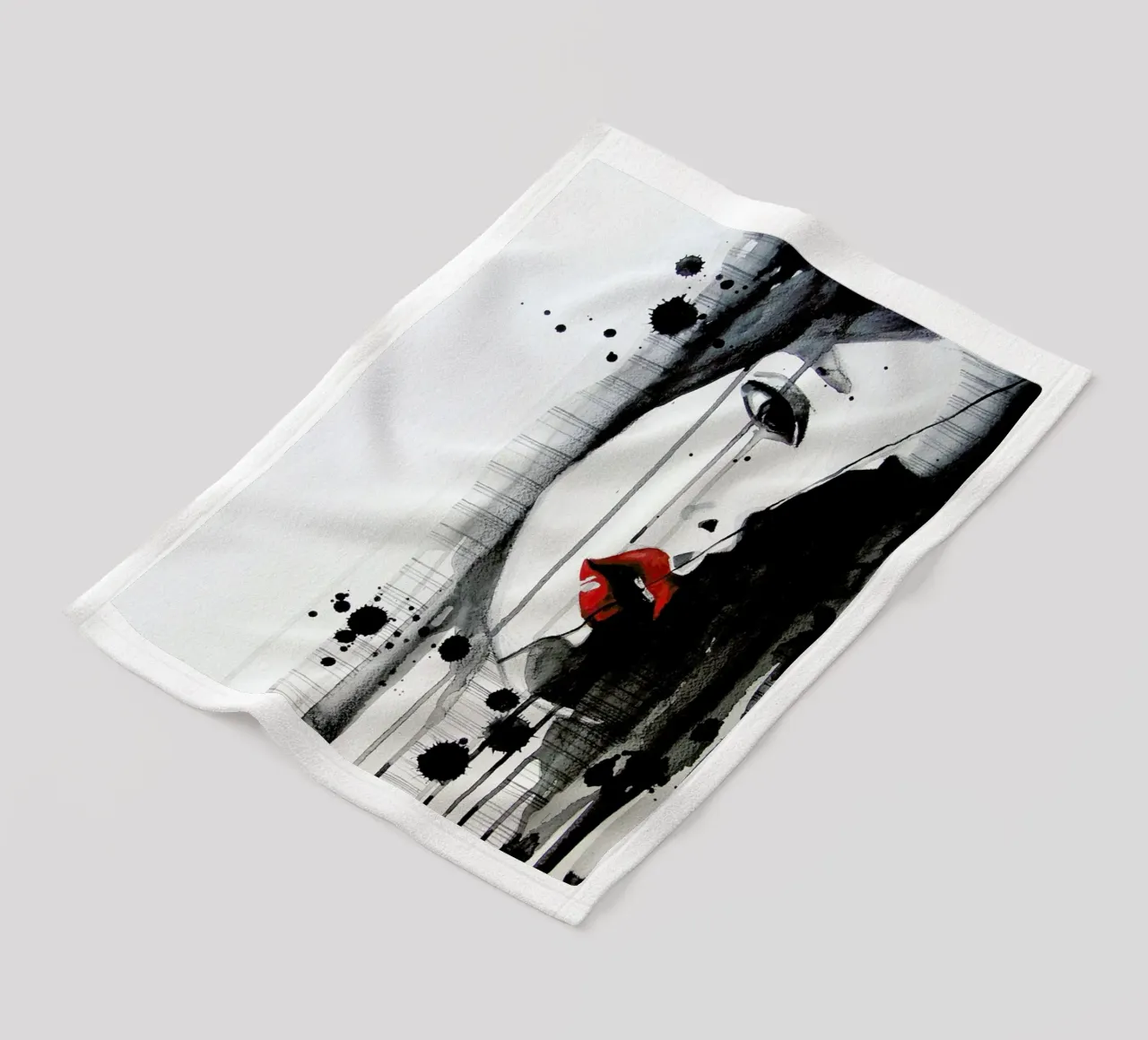 Doubt fleecedeken van Rebekka