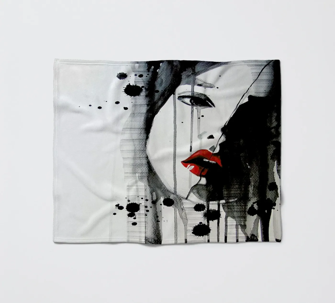 Doubt fleecedeken van Rebekka