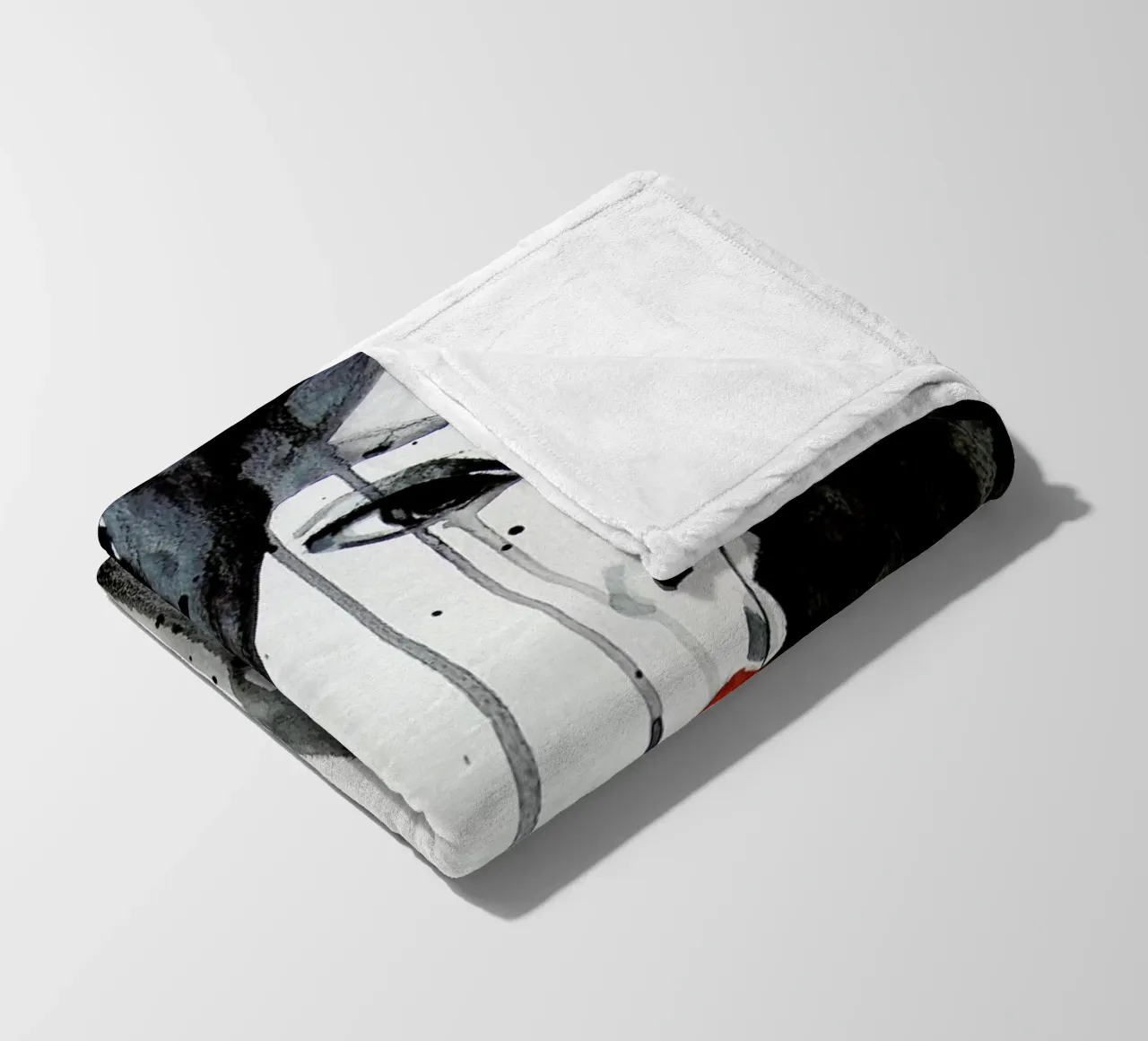 Doubt fleecedeken van Rebekka