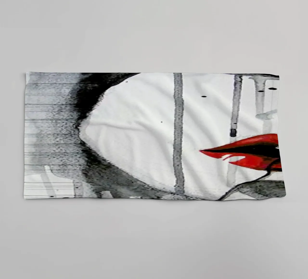 Doubt towel by Rebekka