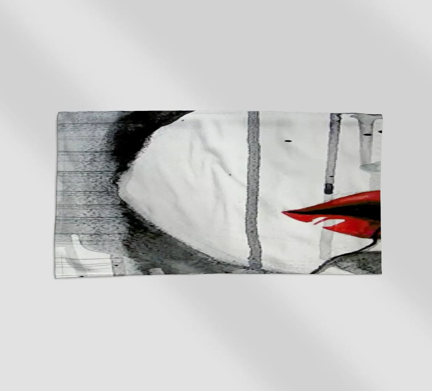 Doubt Strandtuch von Rebekka