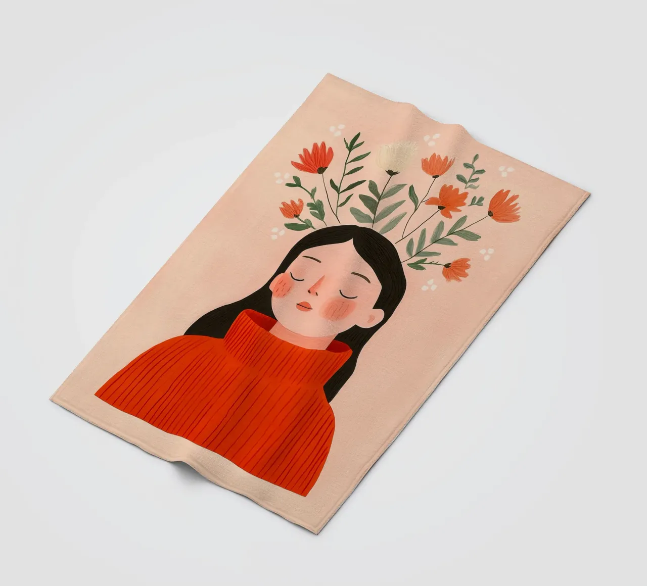 Day Dreaming (Version 4) coperta in pile da treechild