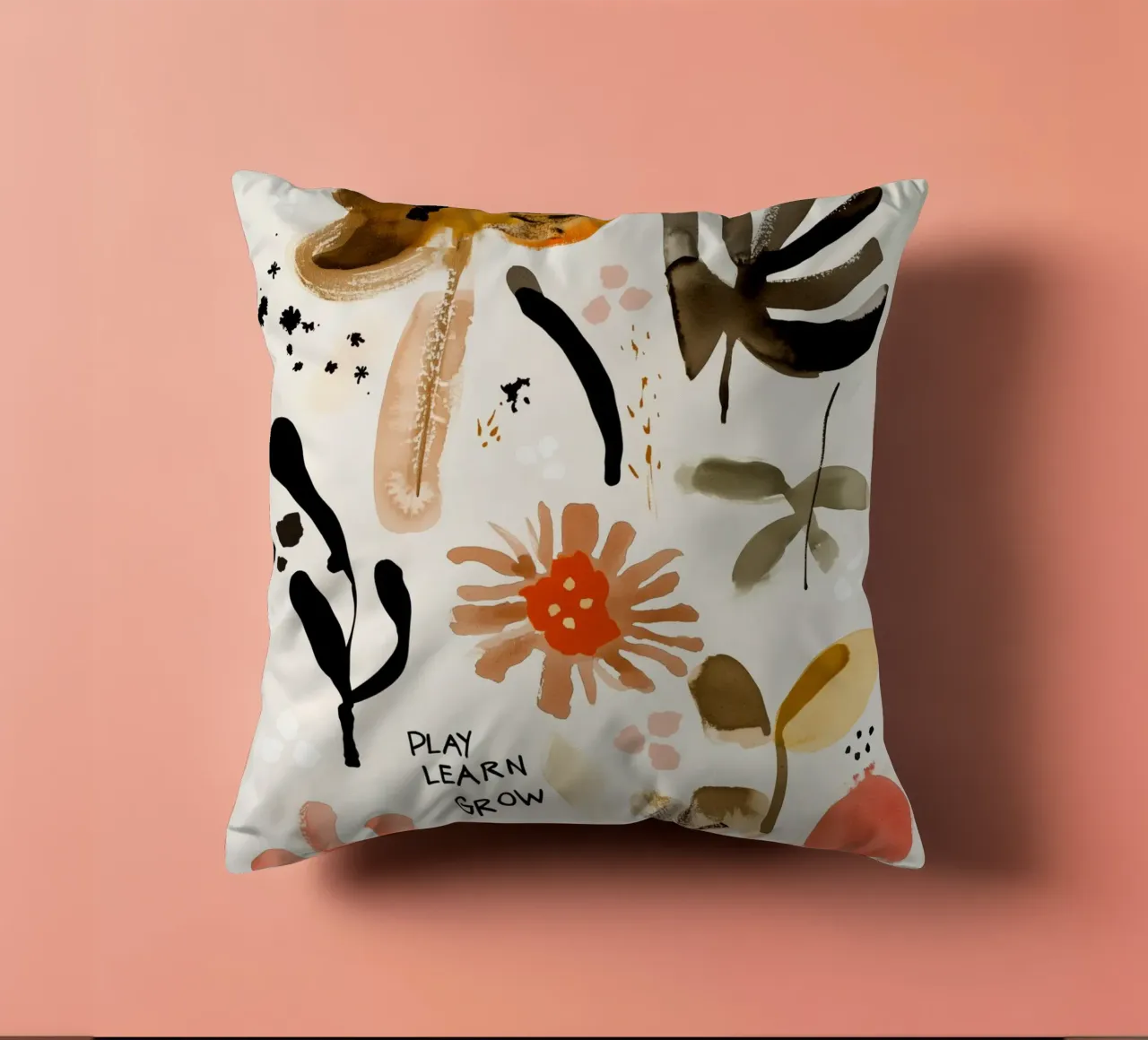 Play Learn Grow cuscino da treechild