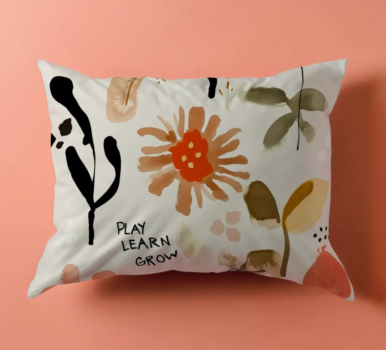 Play Learn Grow cuscino da treechild