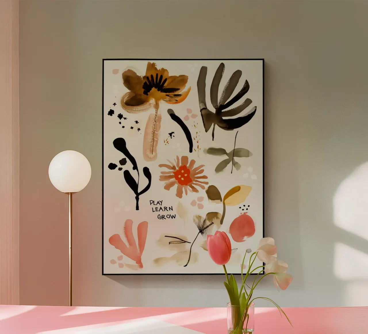 Play Learn Grow plexiglass da treechild