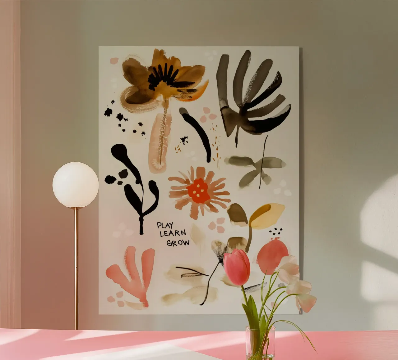 Play Learn Grow plexiglass da treechild