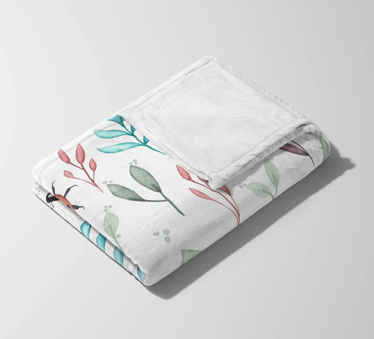 Marienkäfer Fleecedecke von Sabrina Ziegenhorn