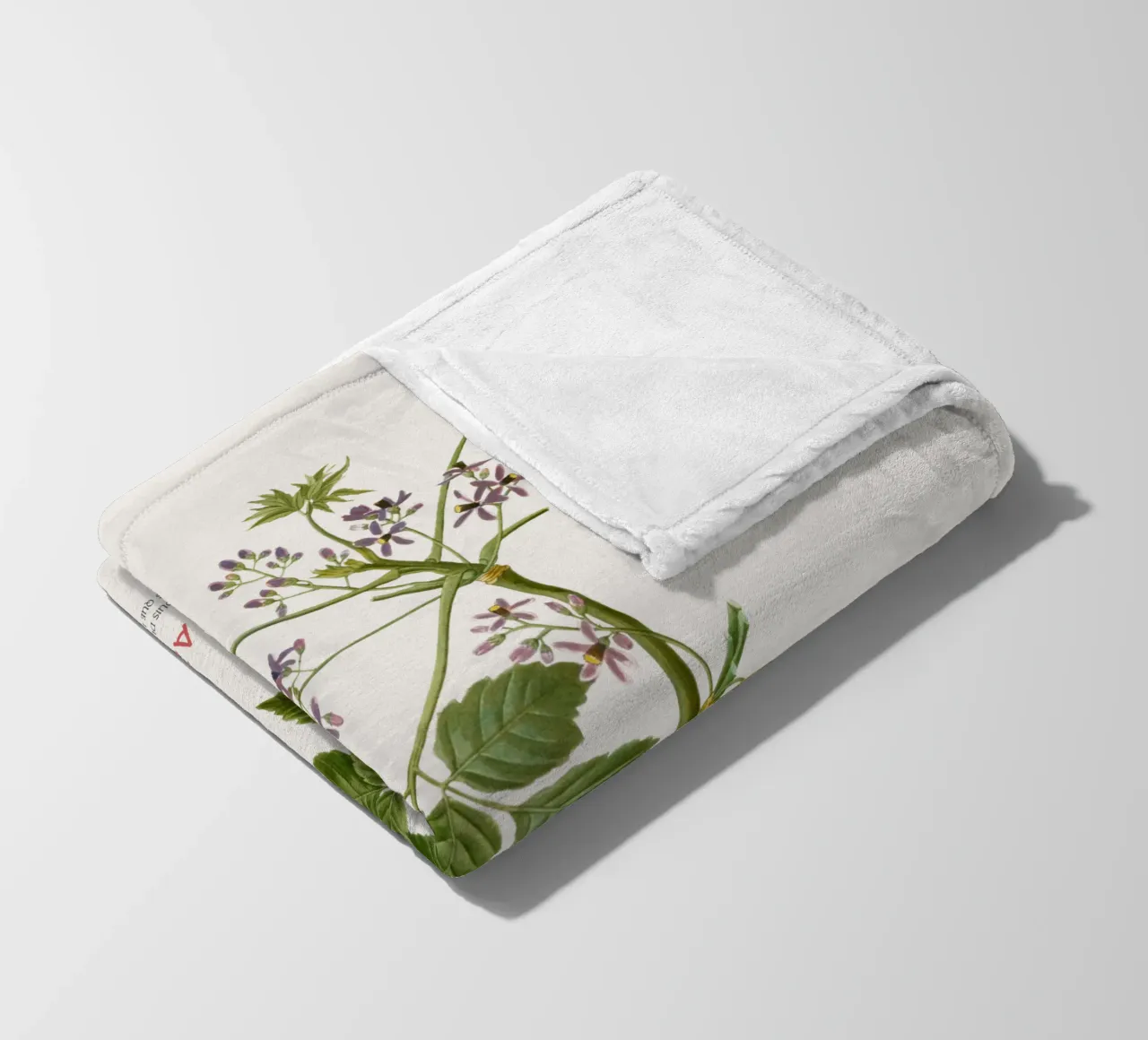 Persischer Flieder oder Melia Azedarach Fleecedecke von Vintagrafica