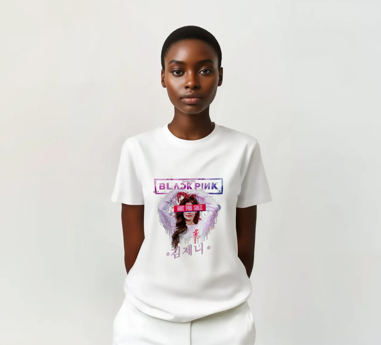 Jennie kim Non in vendita t-shirt da Gunawan Rb