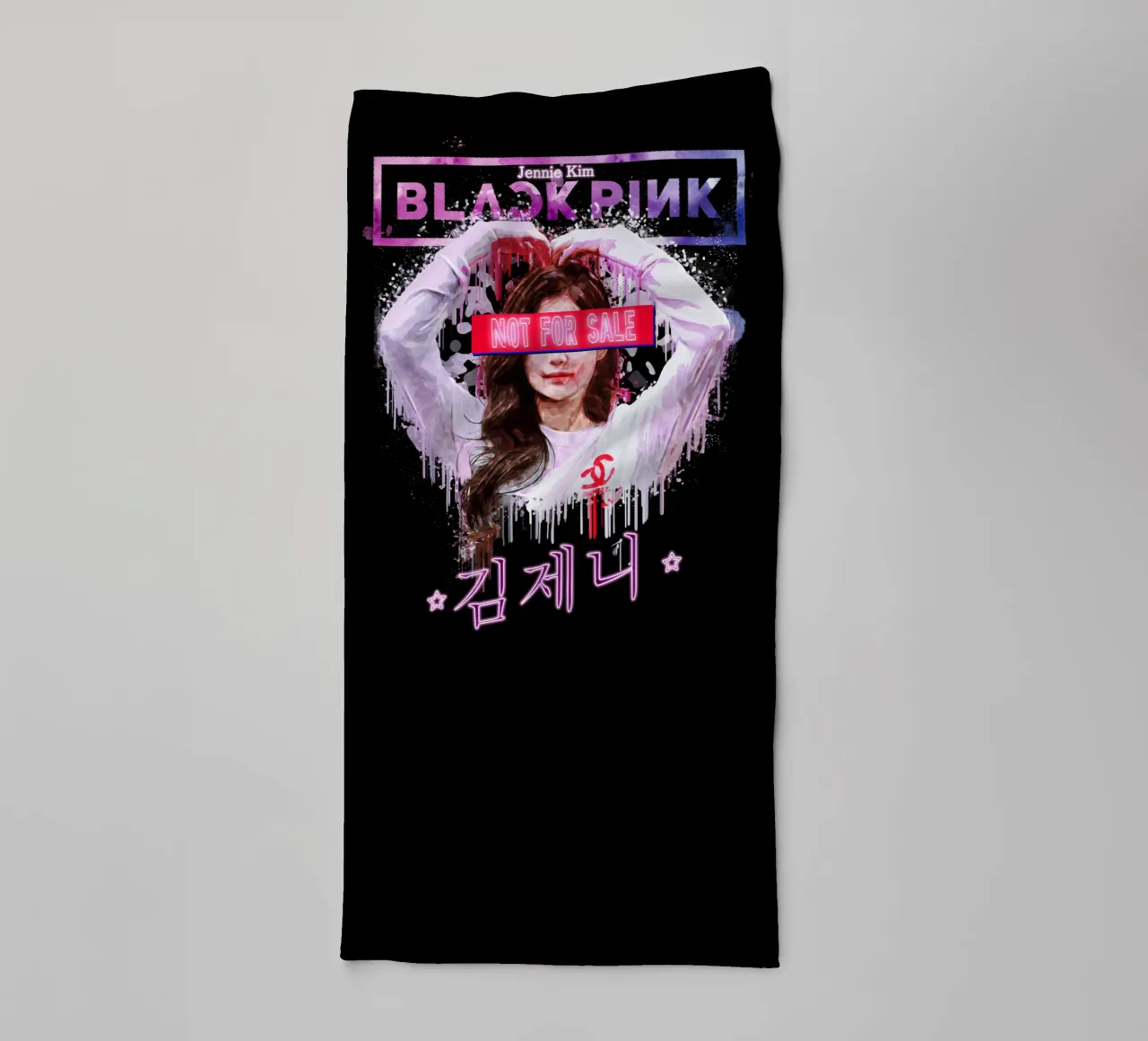 Jennie kim Nicht zu verkaufen Handtuch von Gunawan Rb
