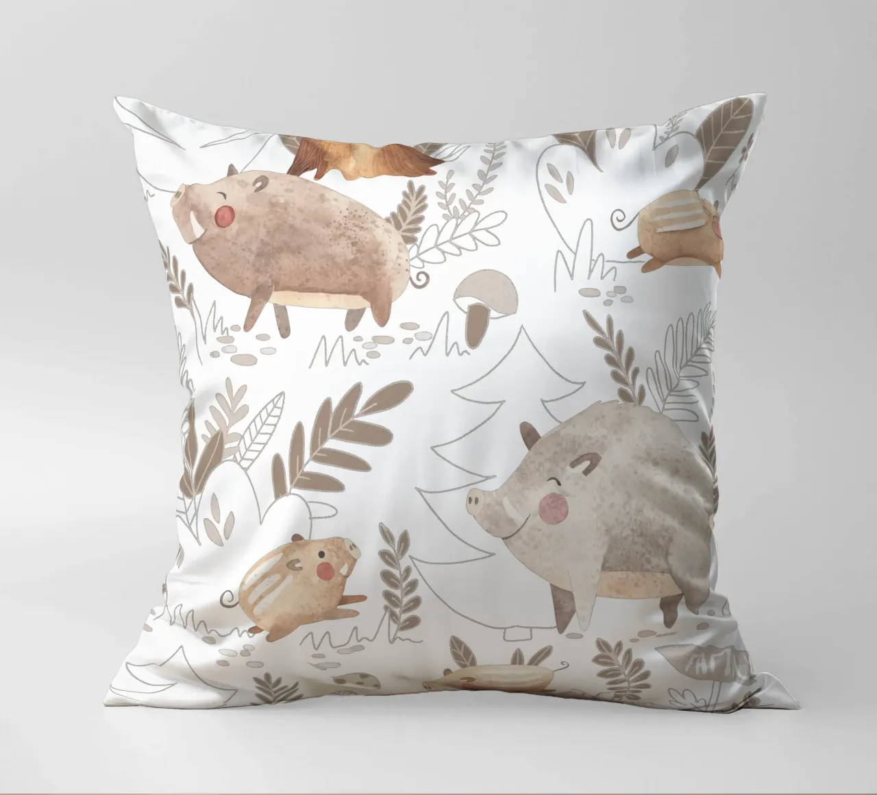 Cinghiale cuscino da Sabrina Ziegenhorn