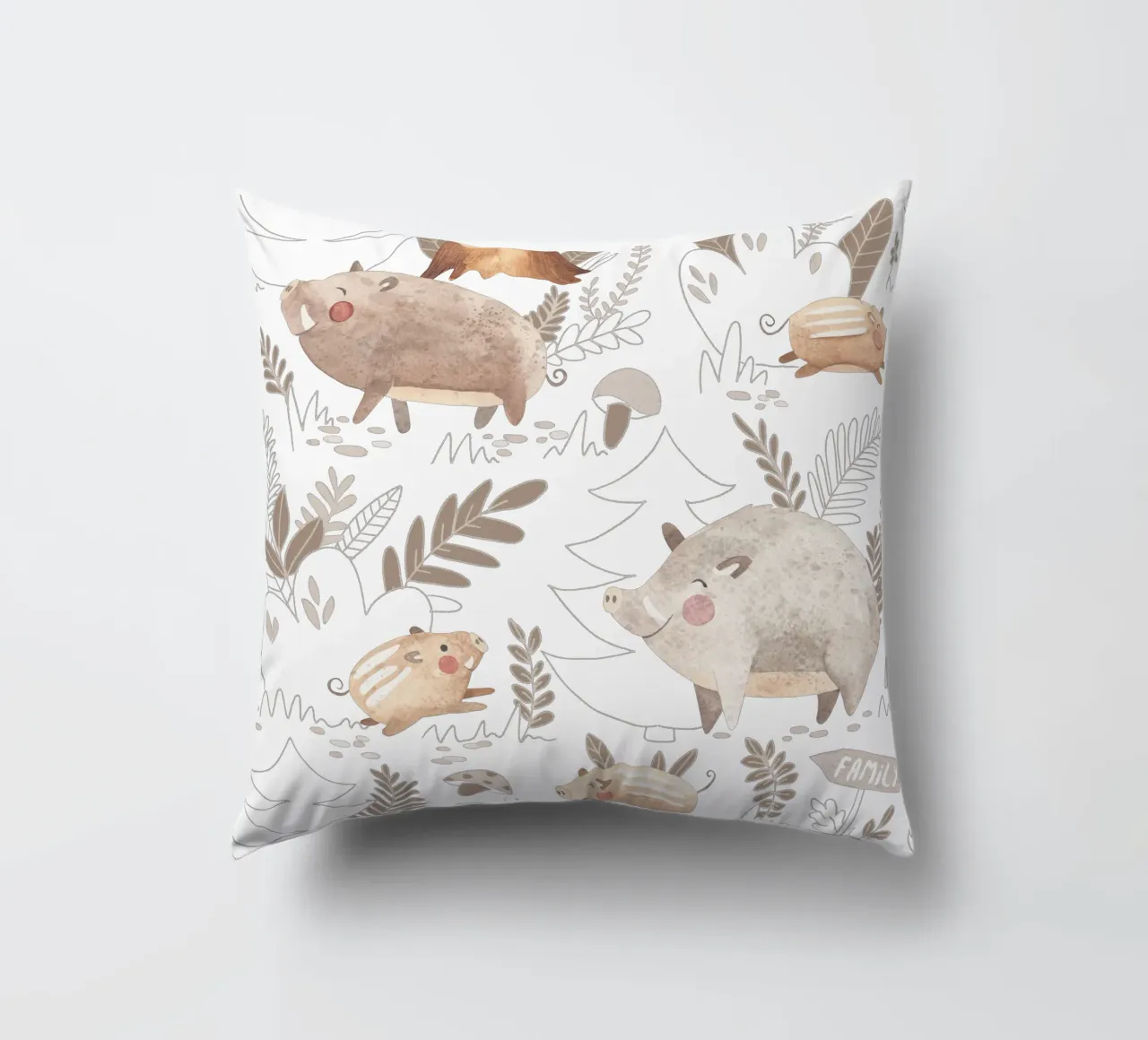 Cinghiale cuscino da Sabrina Ziegenhorn