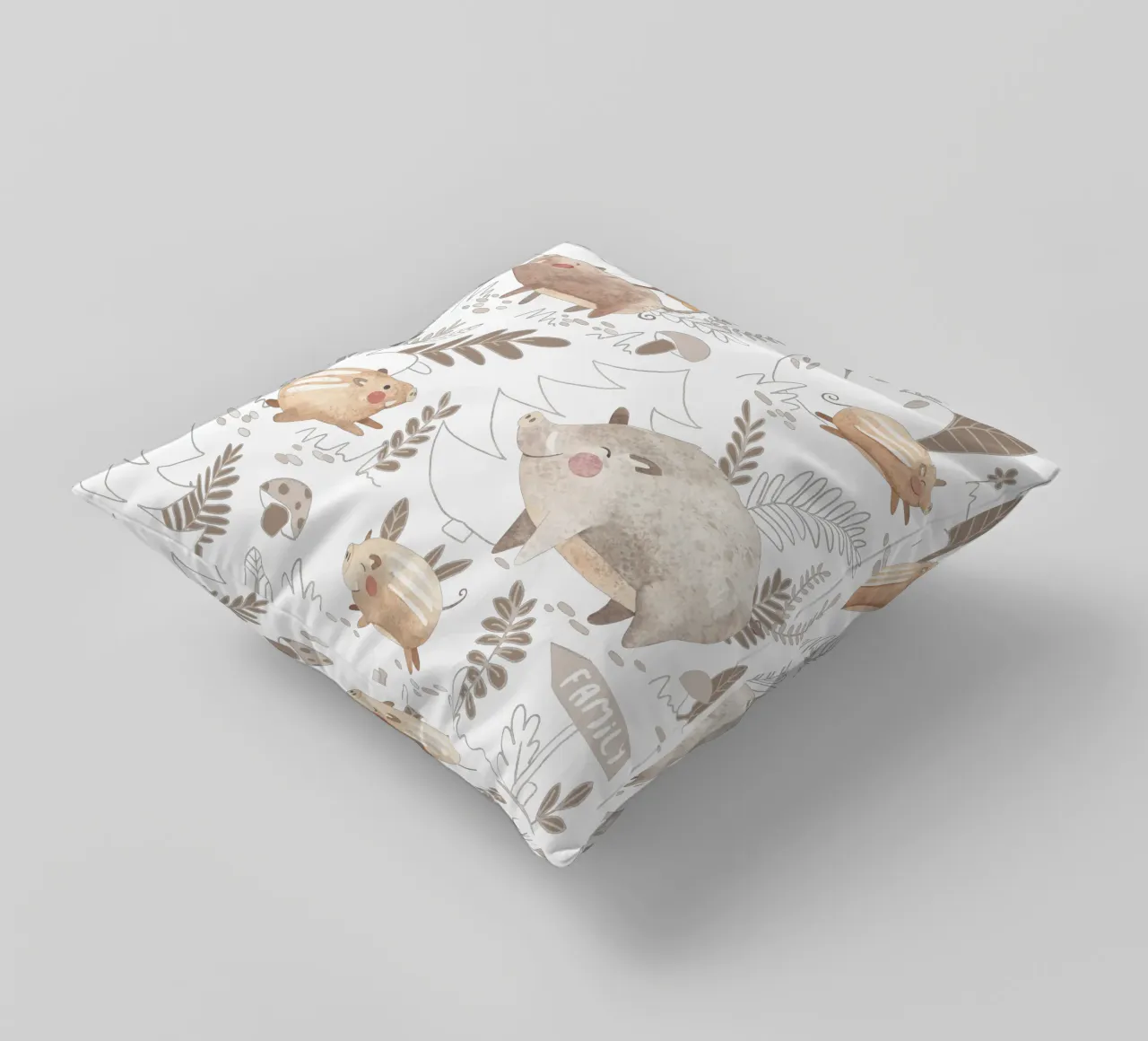 Cinghiale cuscino da Sabrina Ziegenhorn