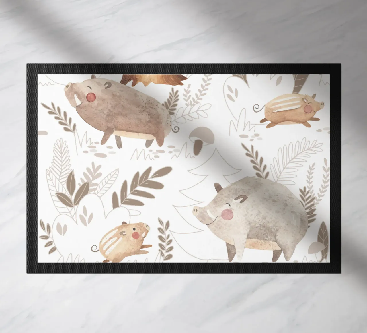 Cinghiale zerbino da Sabrina Ziegenhorn