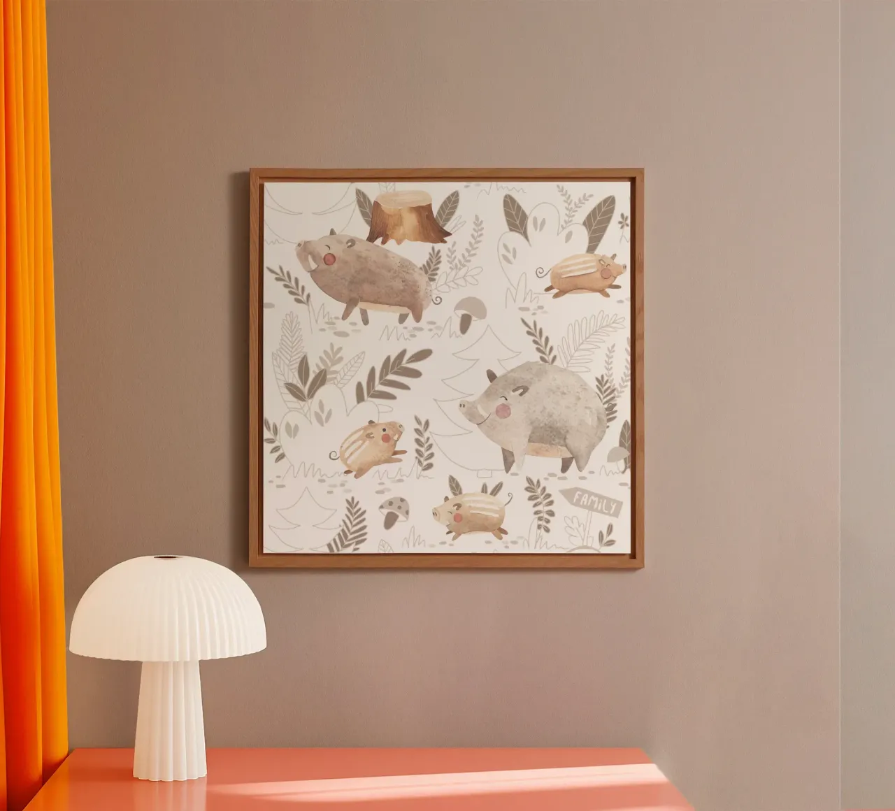 Cinghiale pannello forex da Sabrina Ziegenhorn