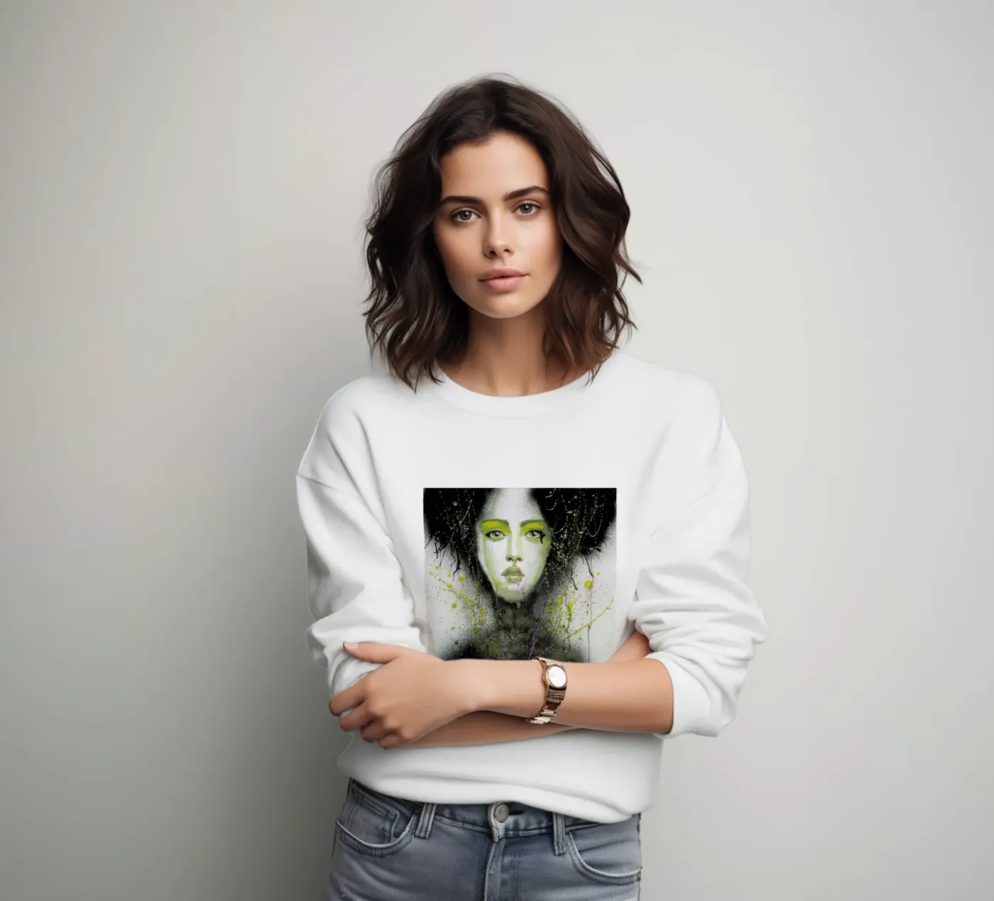 Dark Queen sweatshirt by Rebekka