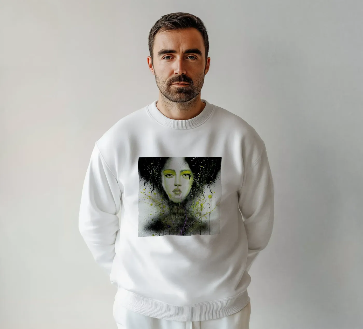 Dark Queen sweatshirt by Rebekka