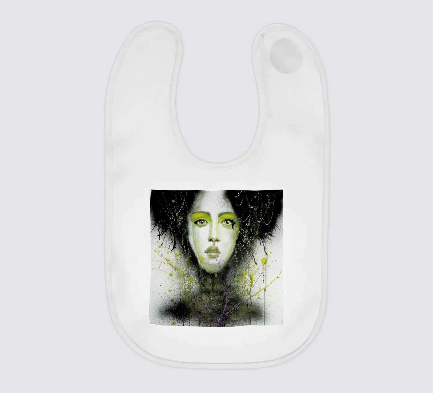 Dark Queen bavoir de Rebekka