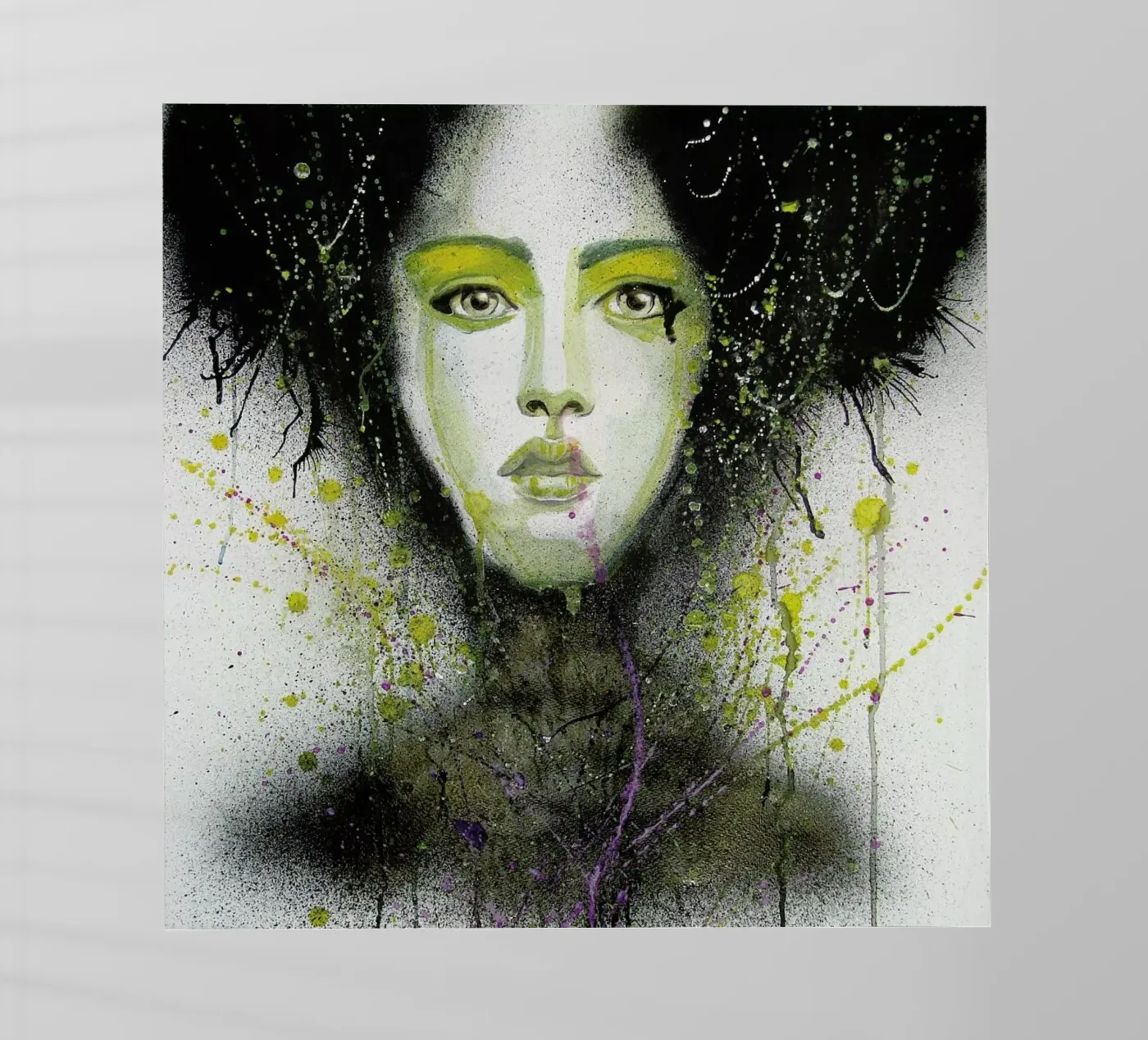 Dark Queen backlit film by Rebekka