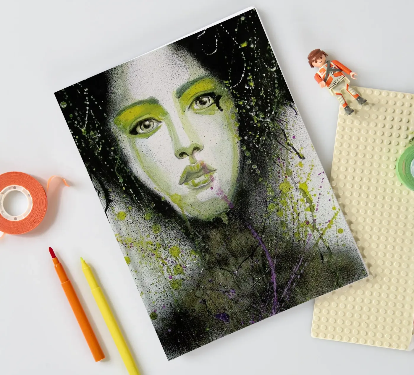 Dark Queen notebook by Rebekka