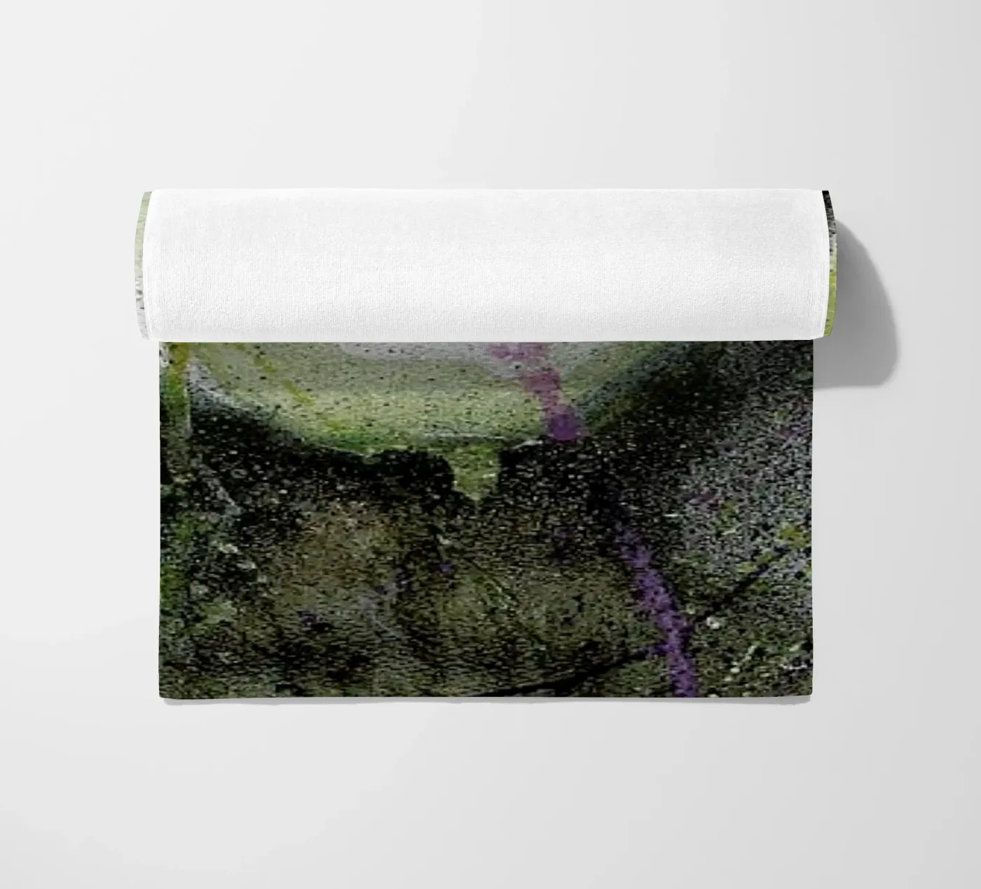 Dark Queen beach towel by Rebekka